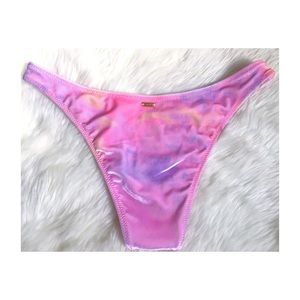 Victoria’s Secret Velvet High Leg Bikini Bottoms💜